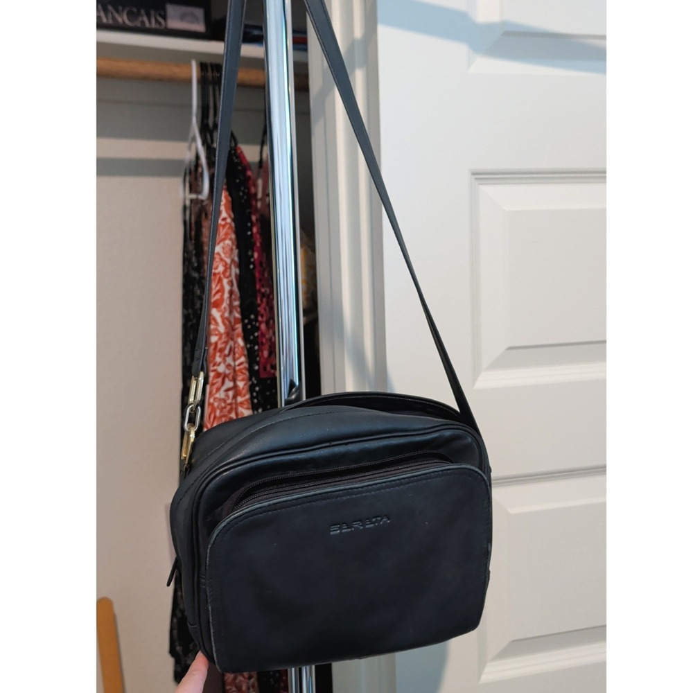 SERETA Leather Crossbody Purse